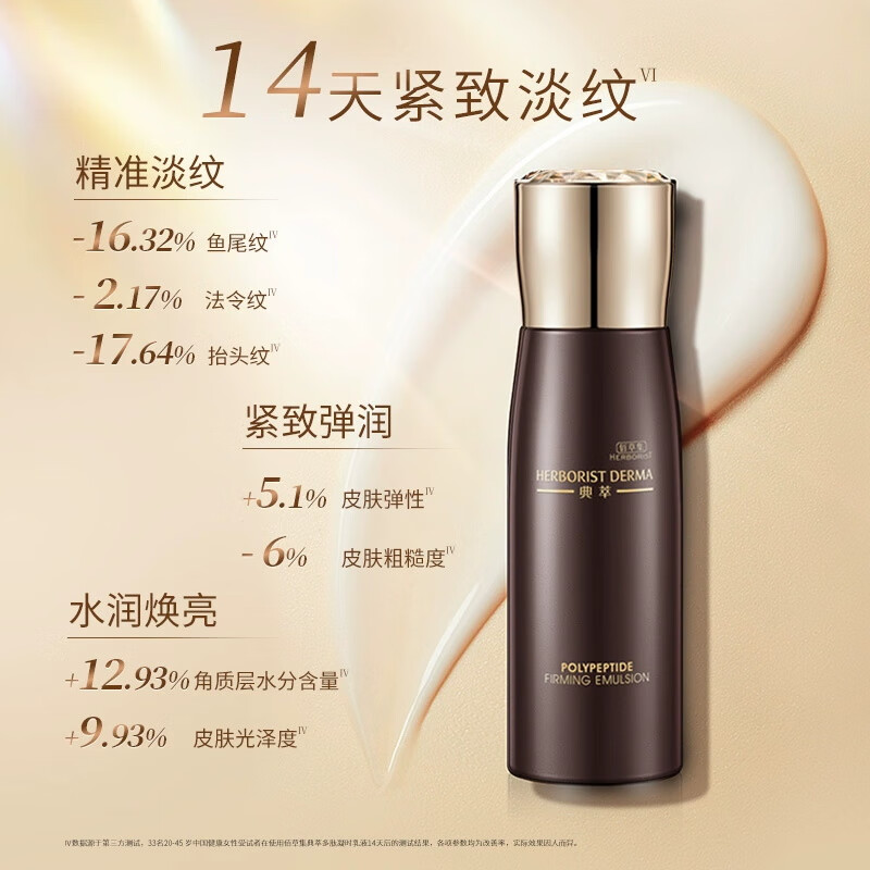 佰草集典萃多肽凝时乳液80ml 补水保湿抗皱紧致护肤品  多肽凝时乳液80ml