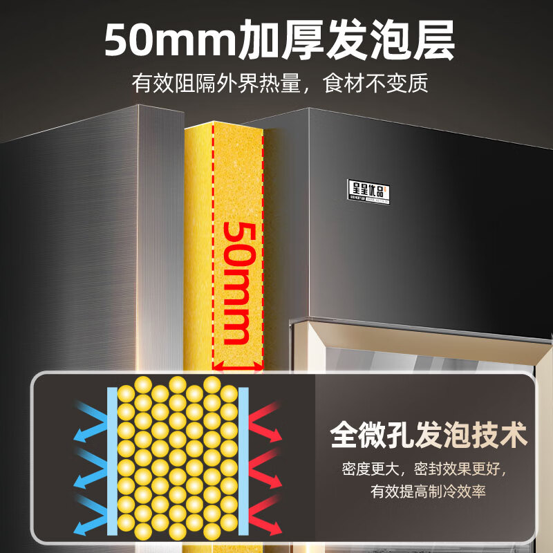 星优品1000YE展示柜冰柜怎么样？评测：热门推荐，不容错过-图片3