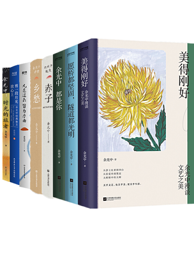 余光中作品(全8册)美得刚好:余光中漫谈文艺之美 愿桥都坚固,隧道都