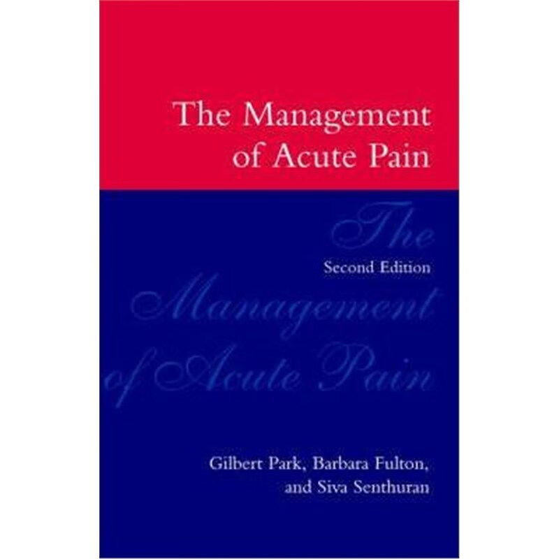 预订the management of acute pain