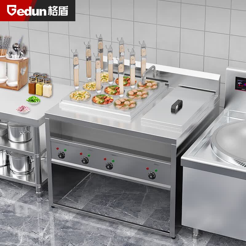 格盾（gedun）多功能煮面炉商用电 关东煮烫面汤粉炉 不锈钢立式六头电热煮面机组合+汤炉GD-CY-61A属于什么档次？