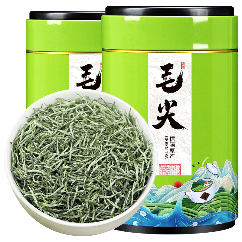 信阳特产毛尖2022新茶aa绿茶明前嫩芽毛尖茶散装茶叶500g