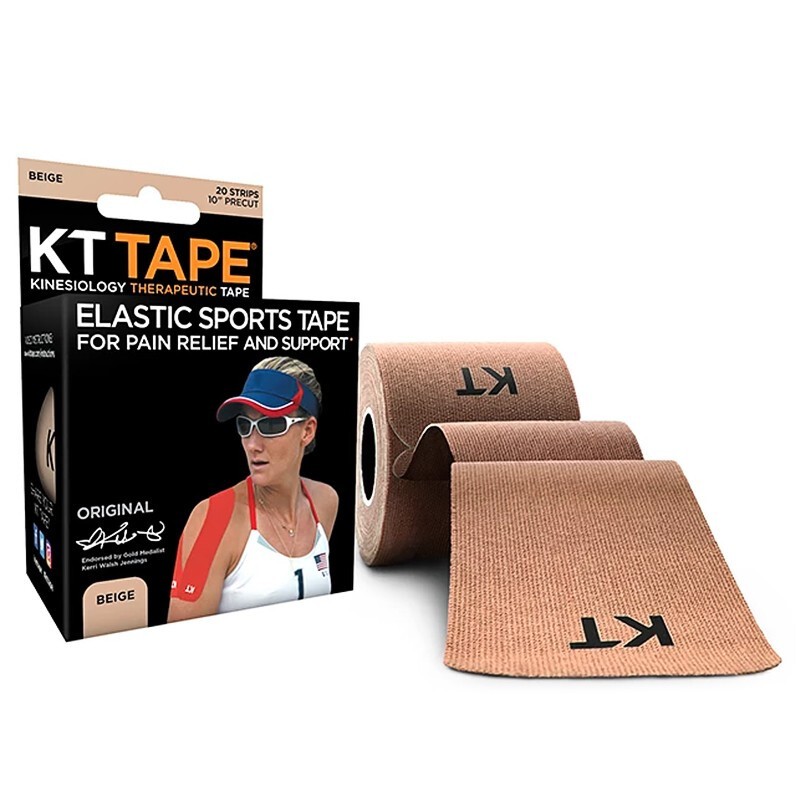 KTTAPE肌肉贴肌效贴KT防肌肉拉伤绷带肌内效贴布康复绷带ORG棉非切款非预切黑色