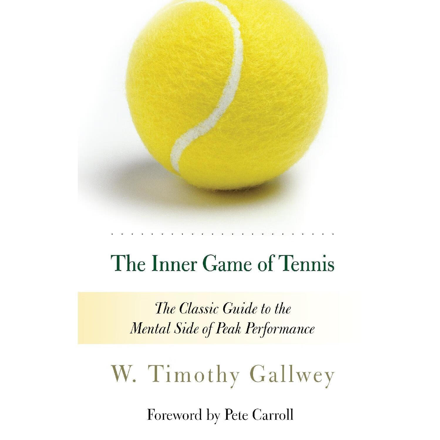 The Inner Game of Tennis The Classic Guide to the Men