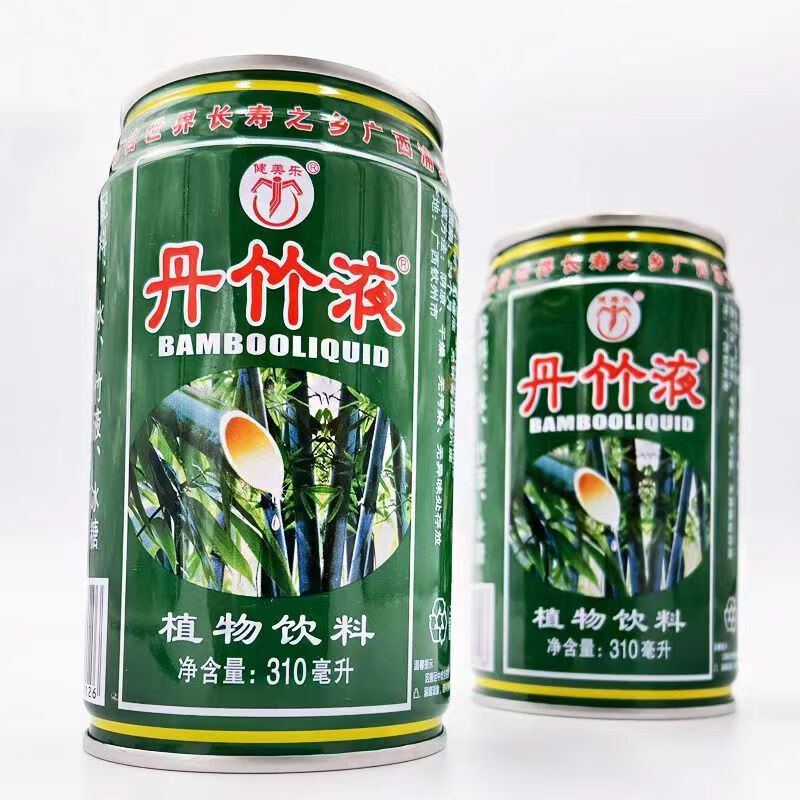 clcey金沙源淡竹叶饮料 丹竹液广西浦北特产竹子水夏天饮 245ml*6罐