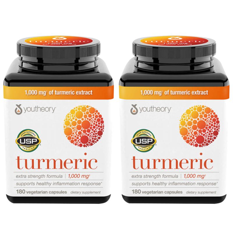 姜黄素胶囊180粒姜黄素美国进口c3姜黄素大瓶装2瓶装