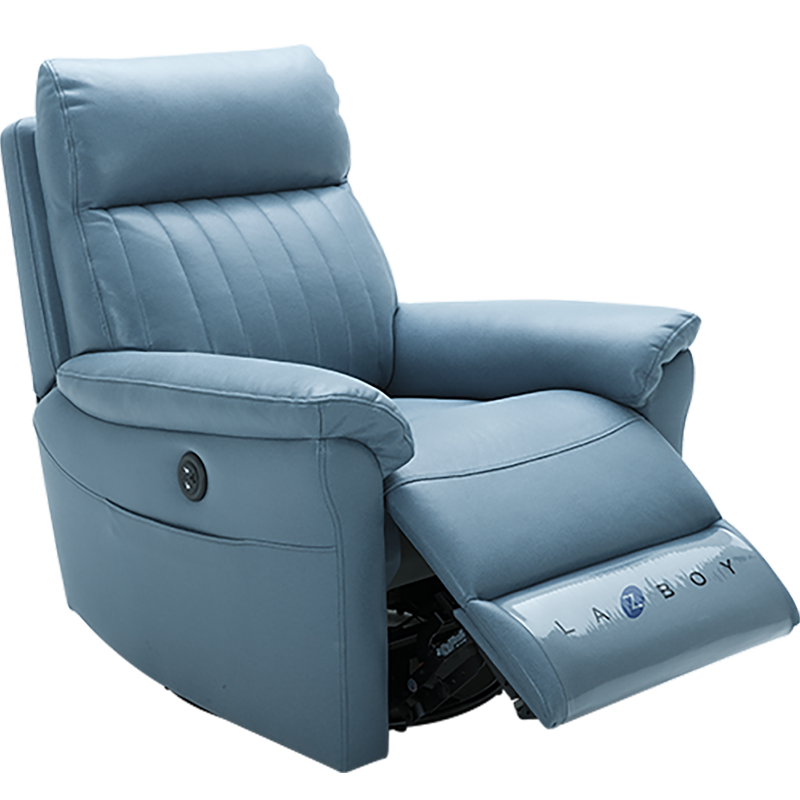 乐至宝（Lazboy） 单人布艺功能沙发小户型现代简约科技布懒人单椅GN.A607 蒂芙尼蓝 手动 2299元
