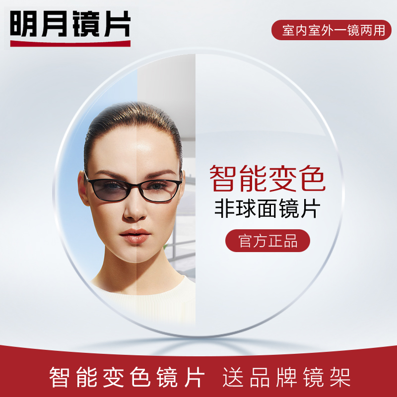 56/1.60非球面近视眼镜片 2片 1.56(建议0-300度) 眼镜定配