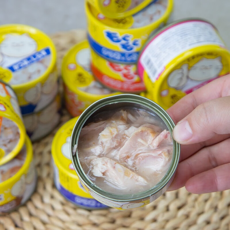 地狱厨房hells kitchen噜噜罐猫零食猫罐头湿粮猫罐 金枪鱼鲷鱼80g