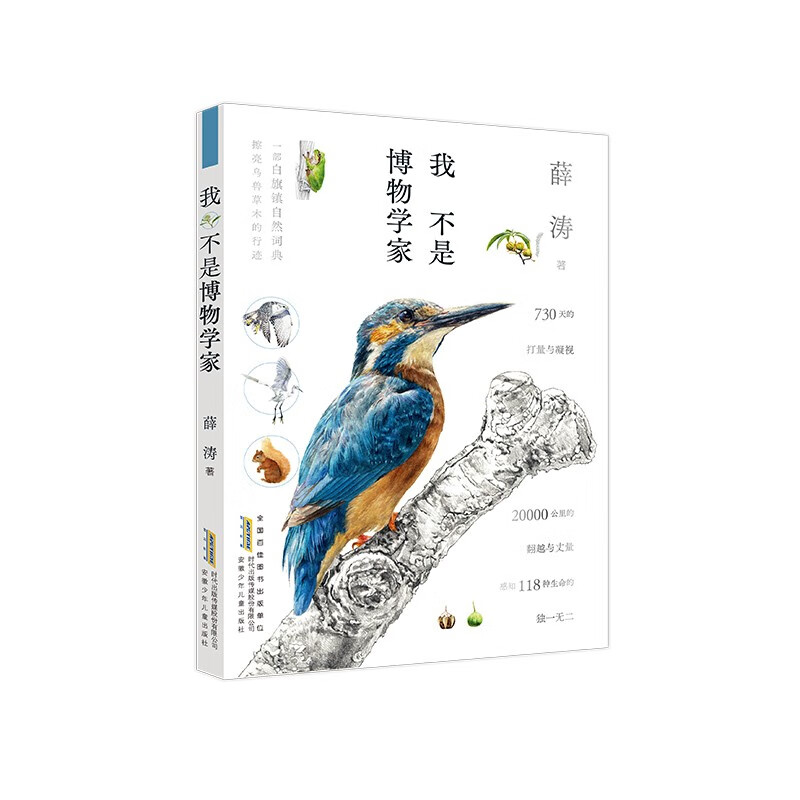 我不是博物学家 作者驻村两年撰写这部白旗镇自然词典 大自然动植物文学科普书籍