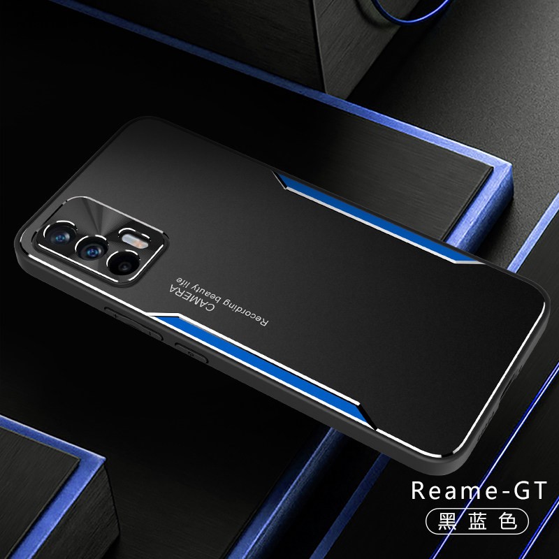 诺迪欧 realme gt手机壳真我 gt neo通用保护套5g金属背板壳轻薄防摔