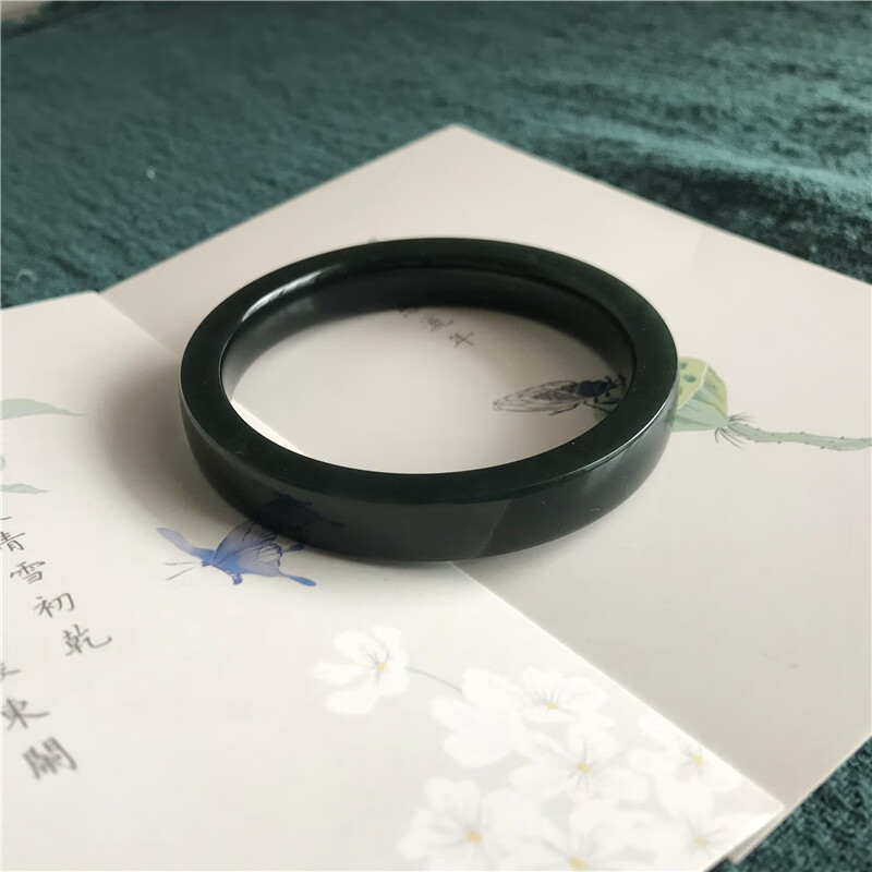 铭闽何以致契阔绕腕双跳脱 和田玉送女友女朋友送老婆 内径55mm