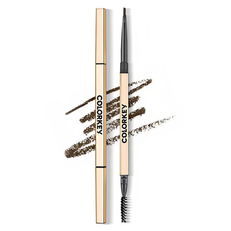 拉琪小金筷眉笔立体廓型初学者细女学生初学彩妆情人节礼物 01 摩卡棕