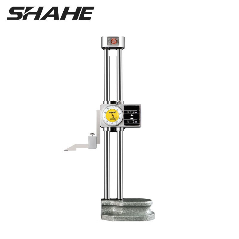 shahe数显双柱带表高度尺 游标卡尺规计0-300高精度电子高度划画线尺