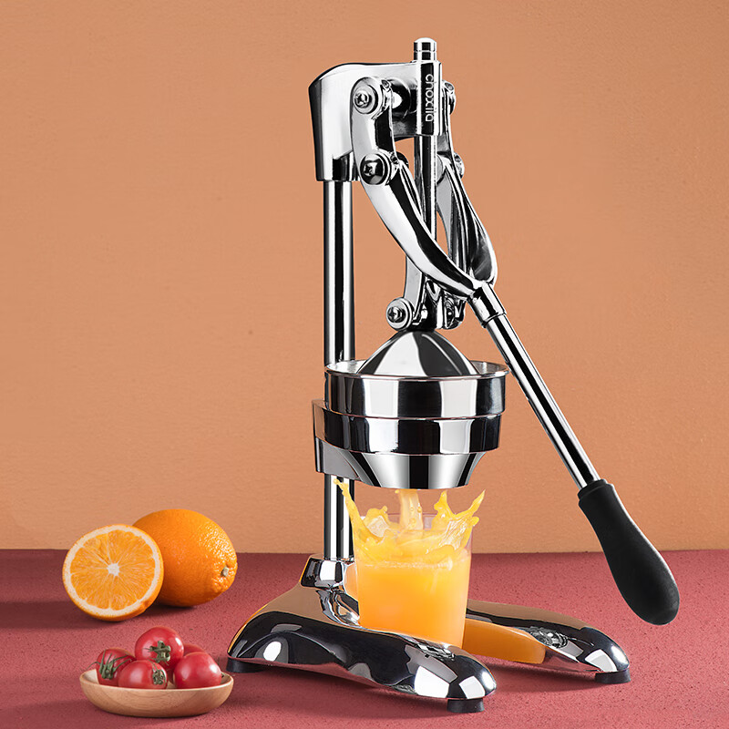 绿野客柠檬压汁器商用 手动榨汁机石榴挤压器304不锈钢商用升级款柠檬