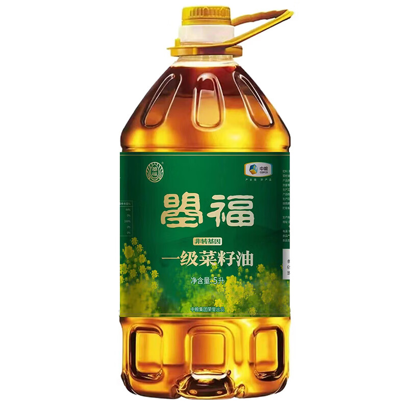 曌福中粮曌福一级菜籽油5L（非转）(小计)