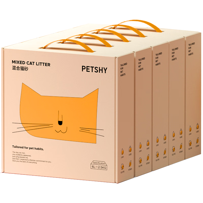 ���ڲ�����petshy�ٳ�ǧ�� �������èɰ ��ϸ�������޳����èɰ����ǿЧ����  ԭζ���èɰ2.5kg*5�� 99.5Ԫ