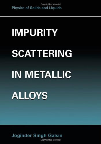 预订 impurity scattering in metallic alloys