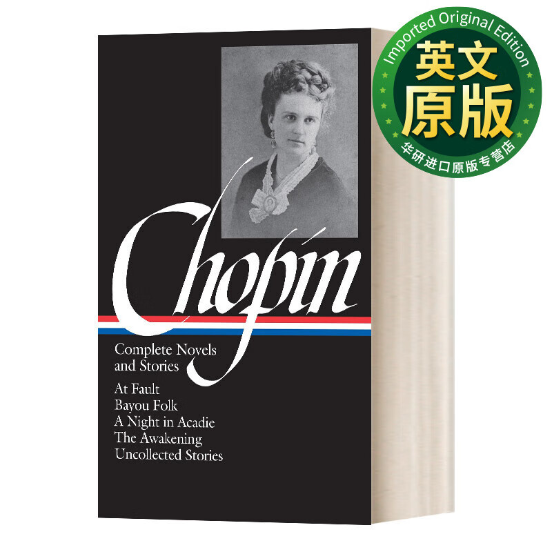 凯特肖邦 小说和故事全集 精装 女性小说 英文原版小说 kate chopin