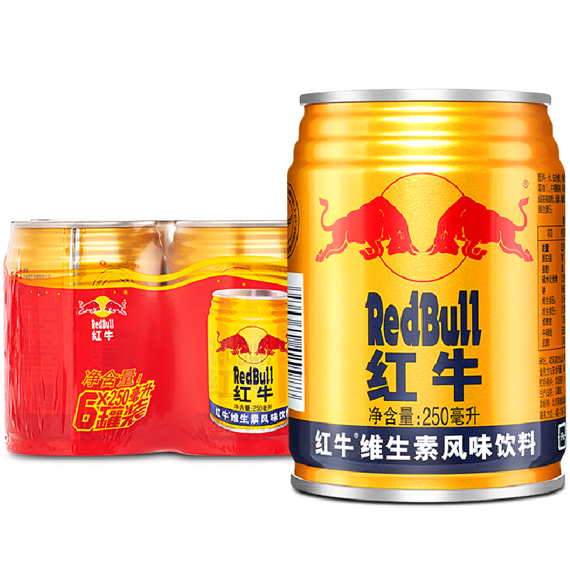Redbull/��ţ ������ţ ���� 250ml 6�� 32.6Ԫ