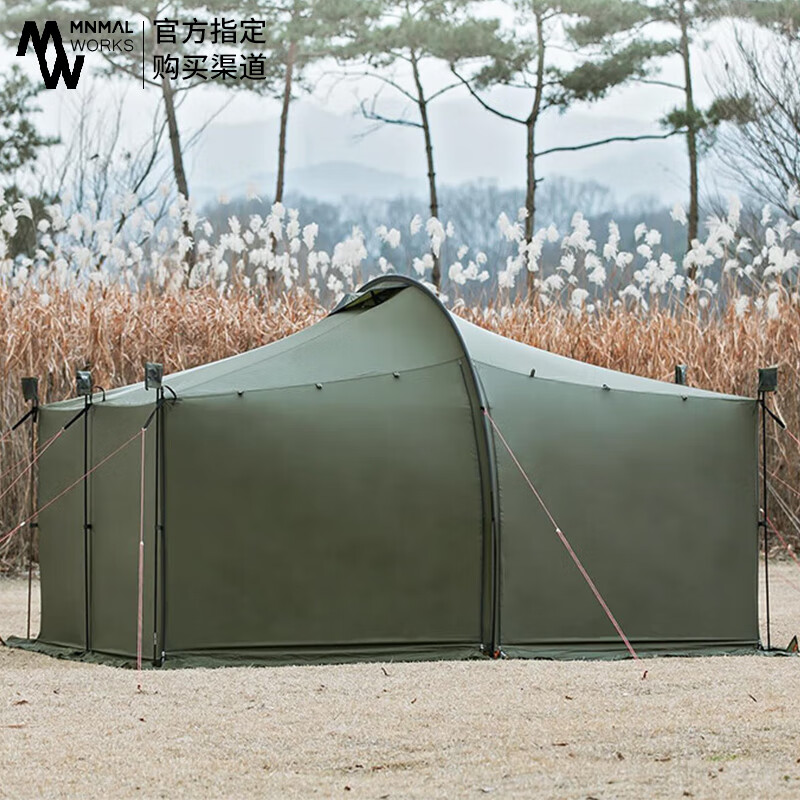 minimal works韩国进口小卖部帐篷jack shelter plus户外庇护所mw帐篷