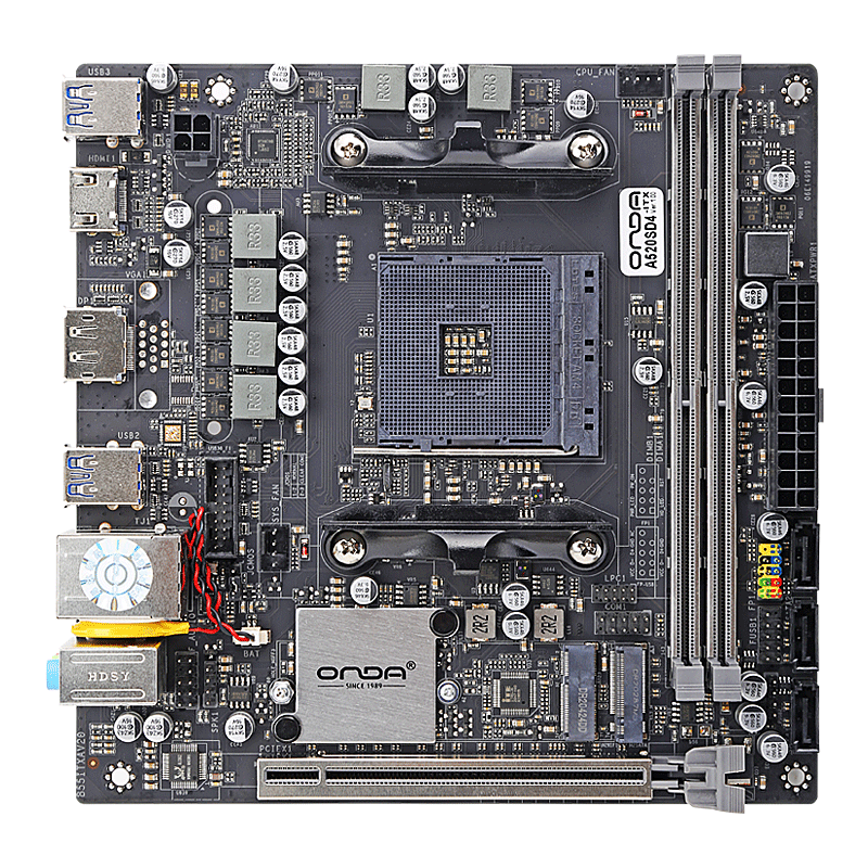 昂达（ONDA）A520SD4-ITX全固版 （AMD A520/Socket AM4） 支持4500/5500/4600G/5600G 4 384元