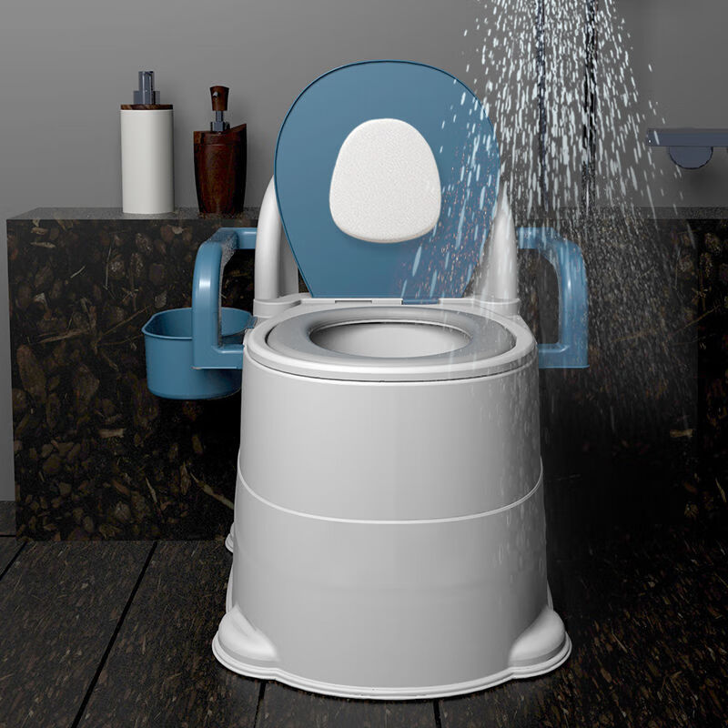 勋狸粑日本进口品质老年人可移动马桶坐便器家用室内孕妇老人便携式