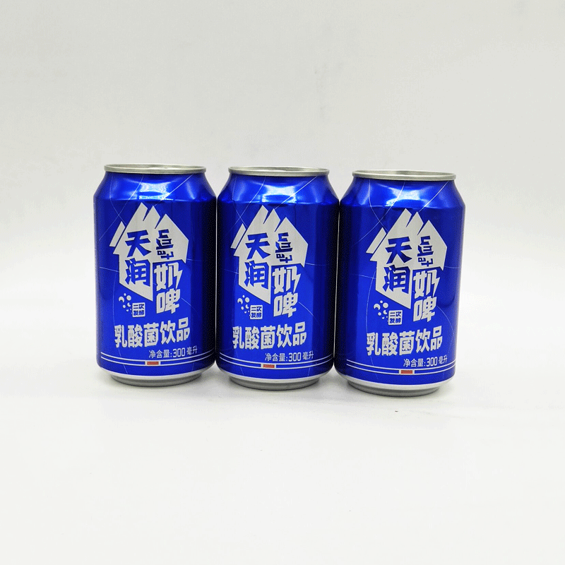 天润奶啤12罐x300ml整箱牛奶发酵乳酸菌风味饮品礼盒装新疆特产 原味