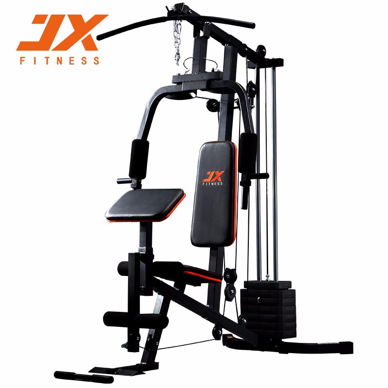 JX军霞家用多功能综合训练器单人站运动力量健身器材组合器械健身房JX-DS911