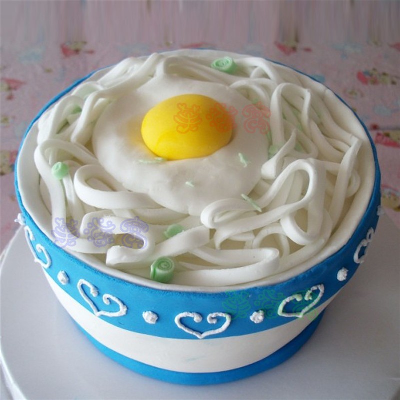 芙滋窝长寿面生日蛋糕老人款长辈祝寿面条爸爸妈妈婆婆爷爷全国同城