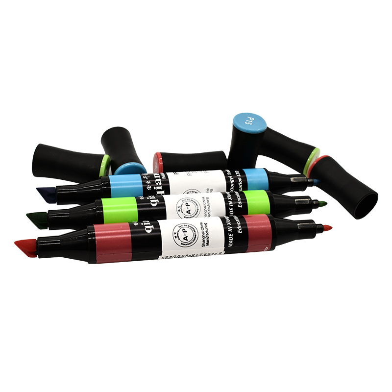 千彩乐ad马克笔油性酒精型ad单支自选景观设计手绘套装双头马克笔室内