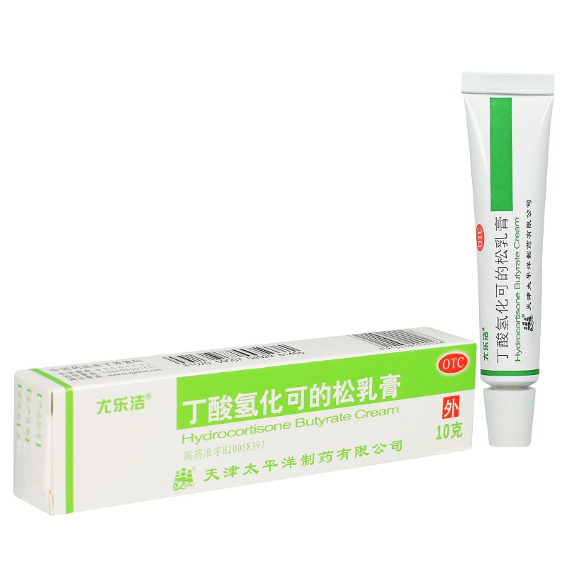 尤乐洁 丁酸氢化可的松乳膏 10g:10mg 1盒装