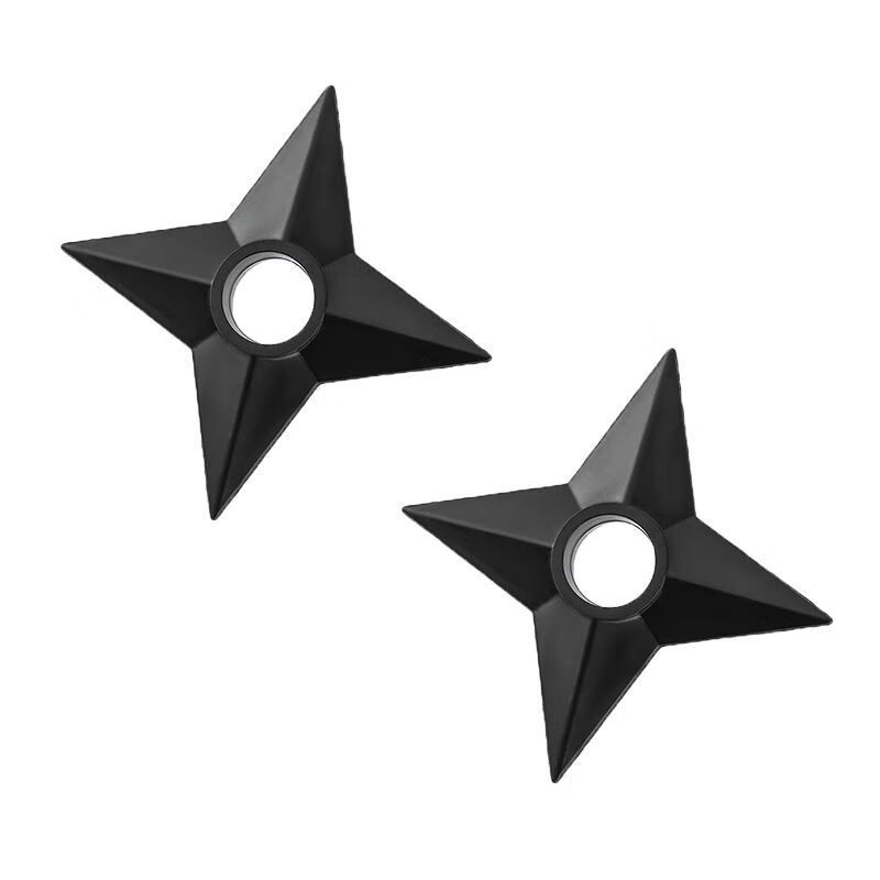 武器晓组织戒指木叶护额套装四代目飞雷神阿斯木苦无鸣人 四角飞镖*2