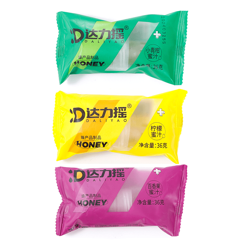达力摇（daliyao）柠檬蜂蜜水百香果蜜汁乌龙茶蜜汁分离式饮料蜜汁盖 瓶盖（柠檬4小青柑3百香果3）