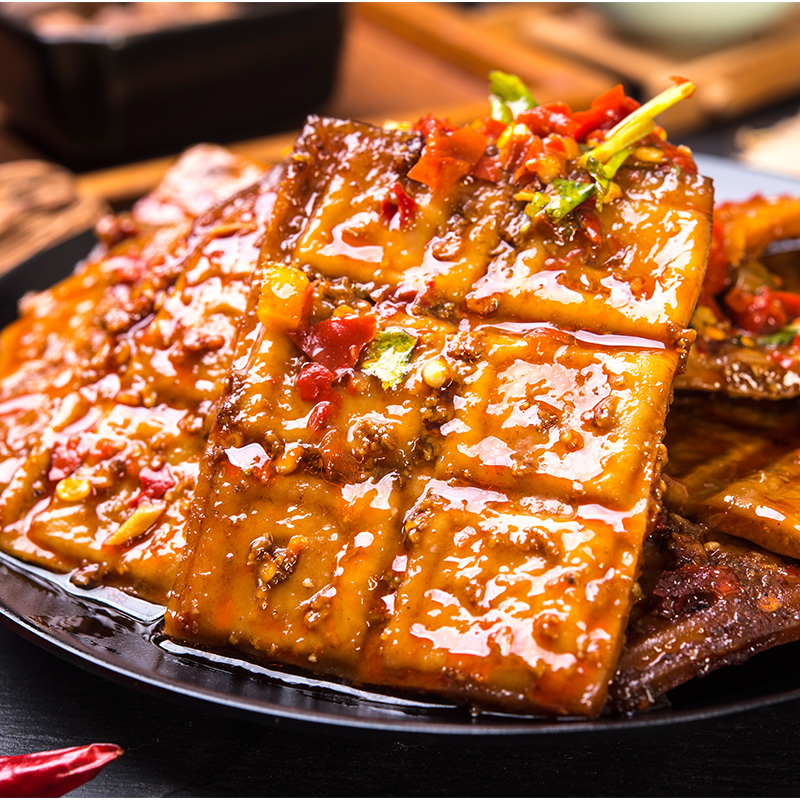 世代双雄 砂锅豆腐  湖南特产卤豆腐干小包装 牛肉味 30包