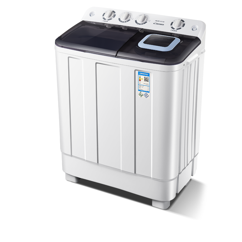 奥克斯(AUX)洗脱16.5公斤大容量半全自动洗衣机家用双桶双缸洗衣机洗脱分离大容量商用 半自动16.5公斤(洗涤10公斤+脱水6.5公斤)