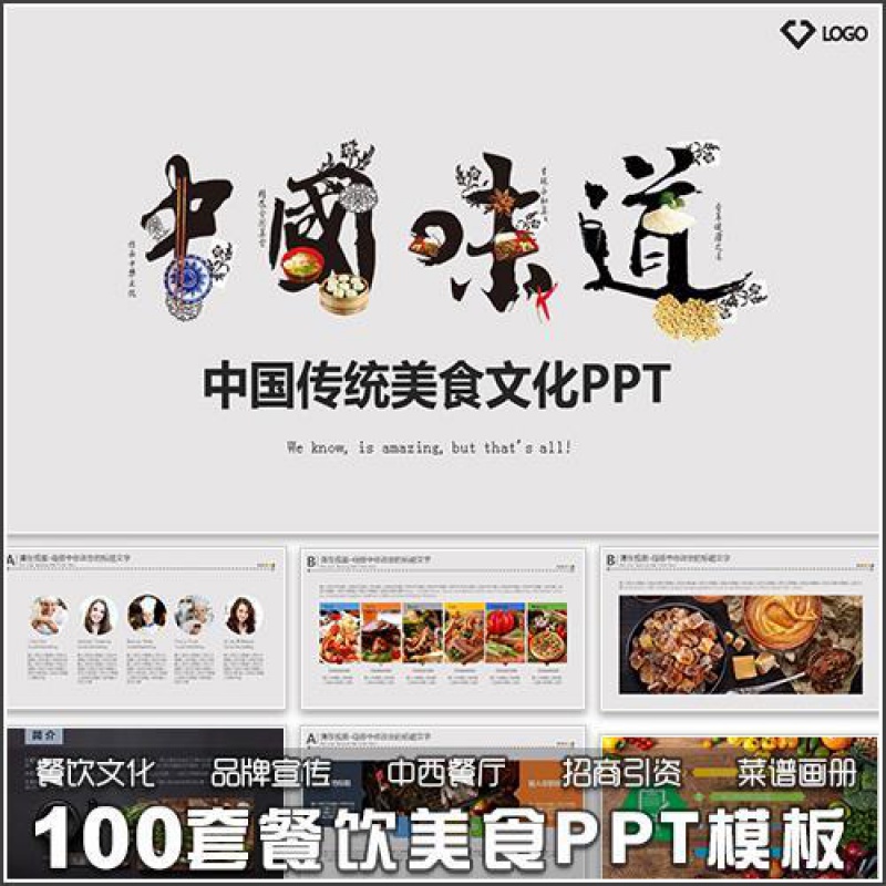 餐饮美食ppt模板西餐菜品介绍宣传画册火锅餐厅招商