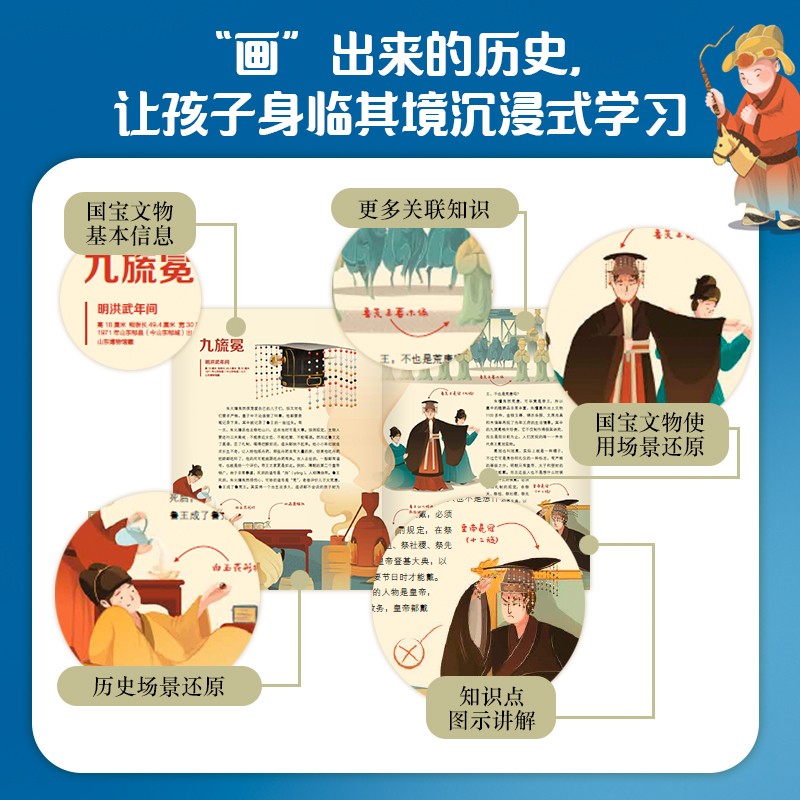 这个历史太有趣（套装共8册）中国国家博物馆第一代讲解员齐吉祥，专为孩子而写的一套中国历史书