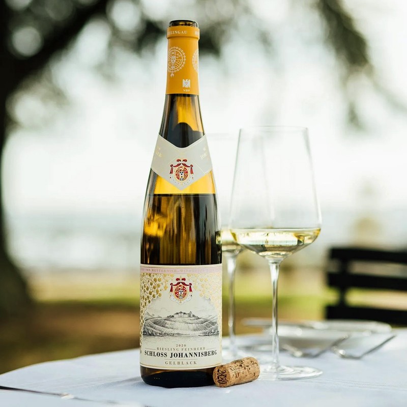 约翰山堡(schloss johannisberg)德国莱茵高约翰山堡系列雷司令白葡萄