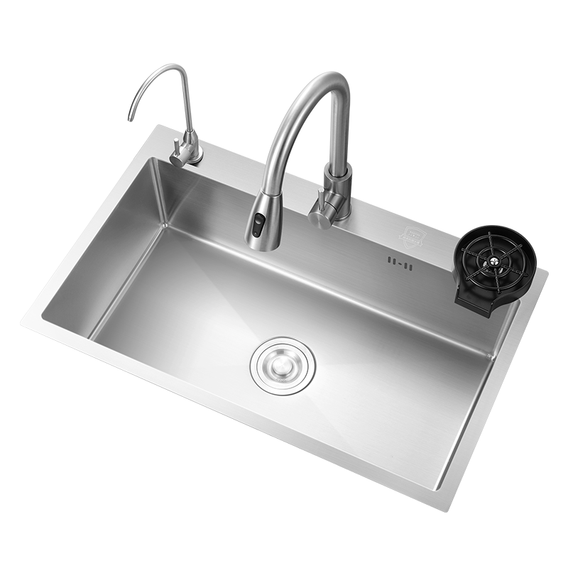 ���ڲ���������˹304�����ϴ����һ���� ����ˮ�۴󵥲�̨���� ϴ����Բ��� B-�����ȳ�����ͷ(�Լ۱�) ����-68*45cm��80%�û�ѡ��