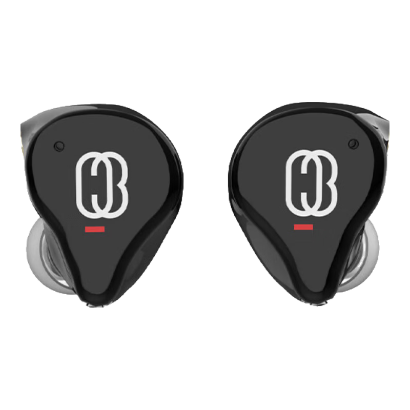 BGVP Q3 圈铁蓝牙耳机真无线入耳式降噪高通QCC3072芯片支持aptx Adaptive可升级有线耳机无感延迟mmcx 黑色 分装版 可升级成有线耳机