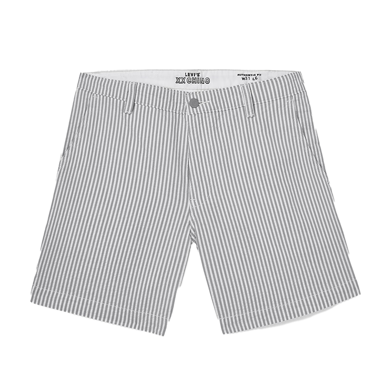 Levi’s【商場同款】李維斯男士寬松休閑短褲A4661-0032 條紋 32