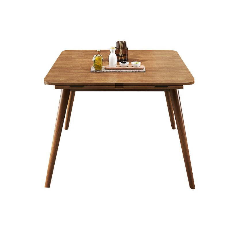 72方桌打开1米圆桌可折叠