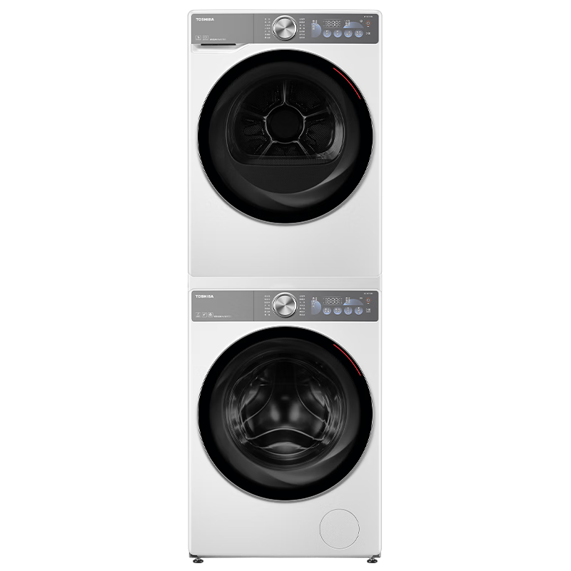 PLUS��Ա��TOSHIBA ��֥  DG-10T19BI+DH-10T19B ����2.0��Ͷ����ϴ����װ 10KG��Ͳϴ�»�+�ȱ�ʽ��ɻ�