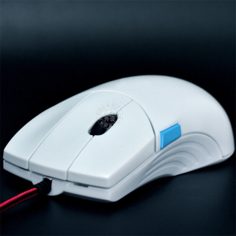 三平键正滚轮侧键cad鼠标制图鼠标绘图3D建模自定义按键 白色 标配