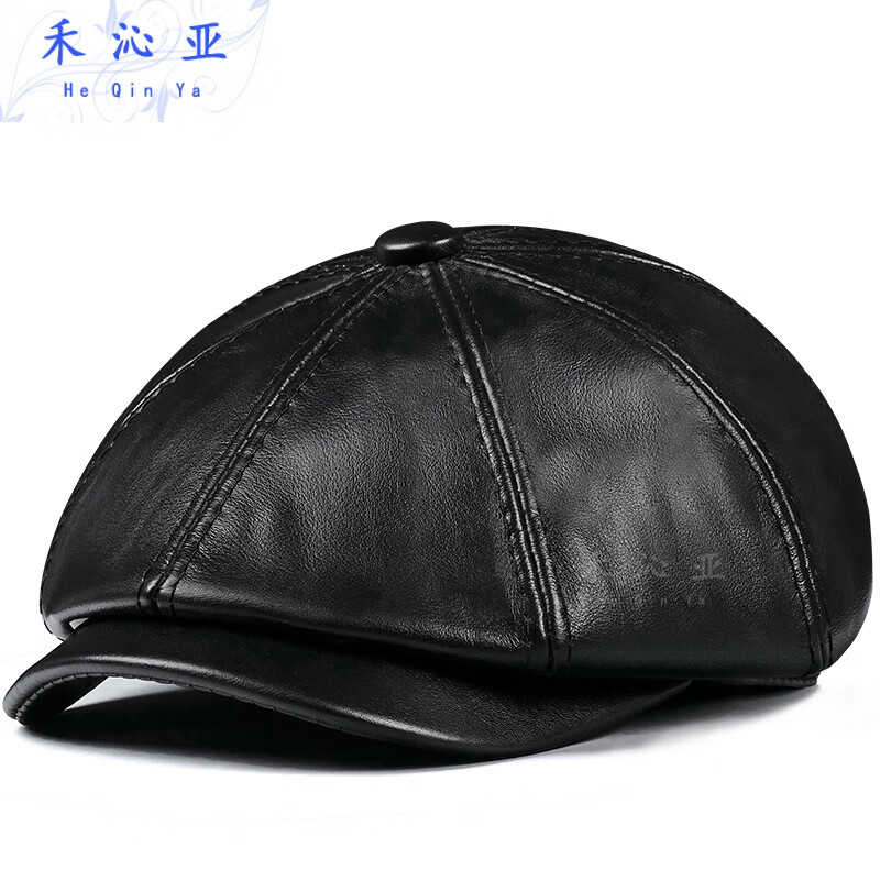 男士帽子秋冬季保暖前进帽复古贝雷帽爷爷鸭舌帽鸭嘴帽冒孑 款式一