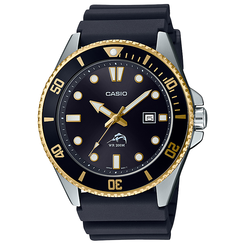 卡西欧casio手表剑鱼潜水表夜光指针运动男士表 mdv-106g-1a 525元