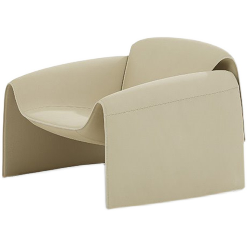 MELCHERS 设计师椅子创意单人沙发椅简约轻奢意式客厅异形造型M字休闲螃蟹 意式休闲椅(联系客服下单备注颜色) 海绵版