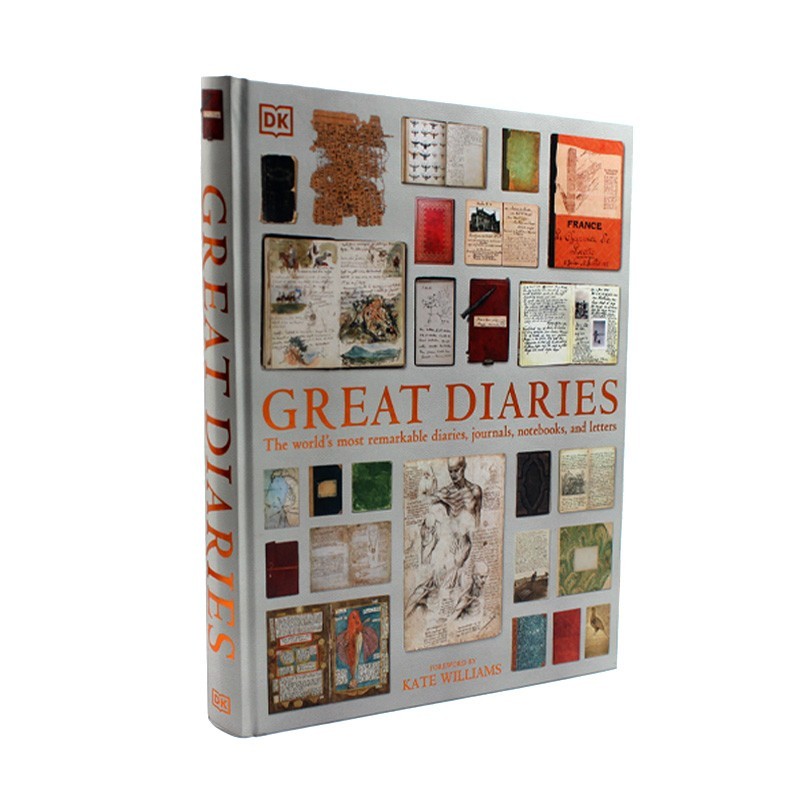 正版预售 DK百科 Great Diaries DK伟大的日记 英文原版进口精装大开本 世界上著名的日记记录笔记本信件艺术文学书籍畅销书