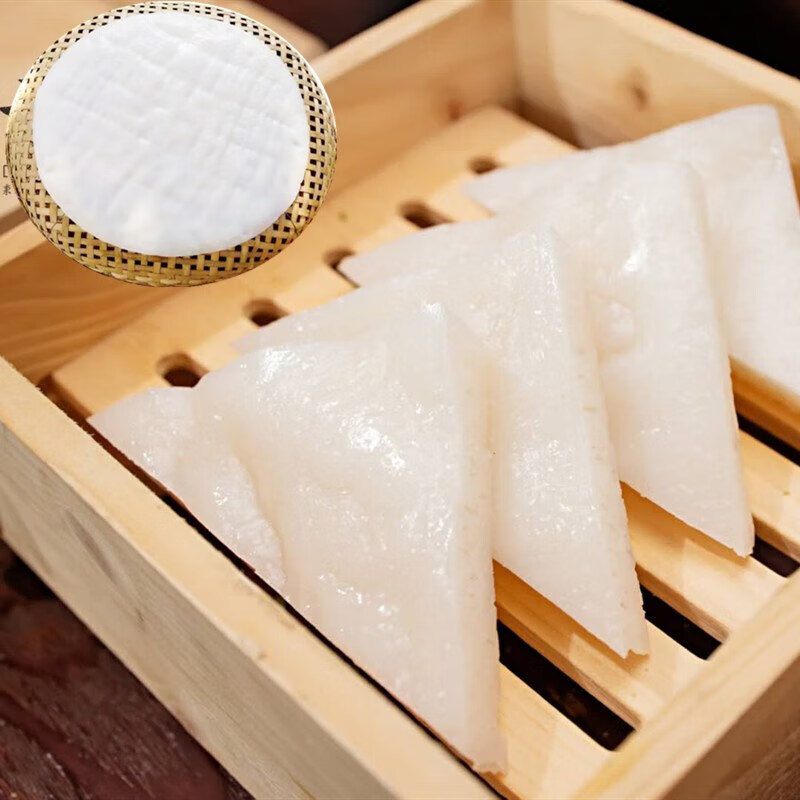 速缘乐伦教糕顺德特产广东佛山老式传统健康零食白玉米切糕营养休闲